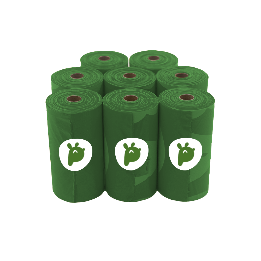 Biodegradable dog poop bags | Green